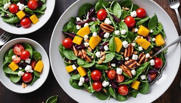 Des idées savoureuses pour des salades sucrées-salées