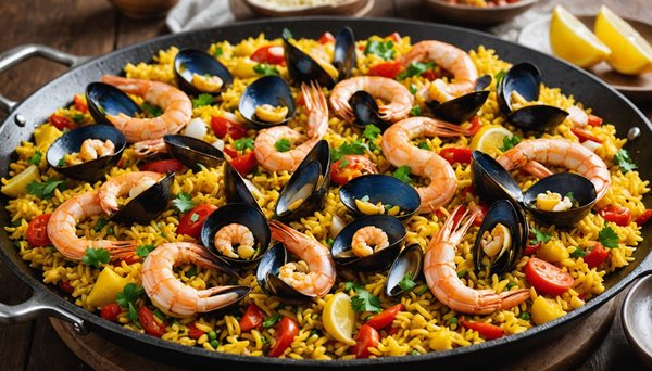 Maîtrisez l"art de la paella aux fruits de mer avec ces secrets pour un riz parfaitement cuit !